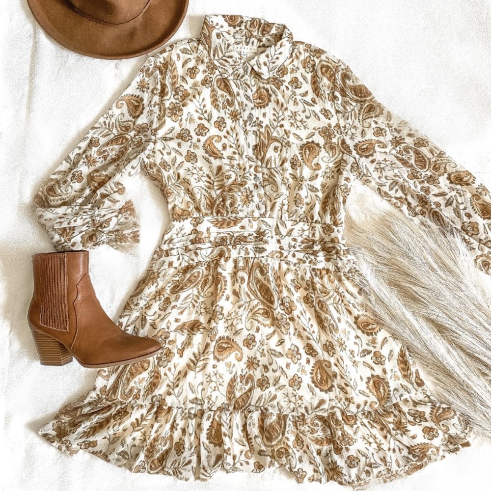 Boho style dress